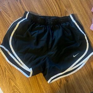 black nike shorts